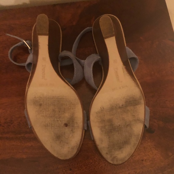 Light blue floral wedges - Picture 7 of 15